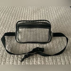 Clear Stadium bum bag